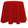 Douceur Dinterieur Staltiesė NELSON Nappe Ronde, baltos sp., Ø 180 cm, 100% poliesteris