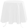 Douceur Dinterieur Staltiesė NELSON Nappe Ronde, baltos sp., Ø 180 cm, 100% poliesteris
