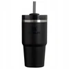 Gertuvė Stanley Quencher H2.O FlowState 0.6 l Juodas juoda