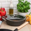 Starke Pro Praktiška emaliuota ketaus keptuvė 28 cm, DIDELI, puikiai tinka gaminimui