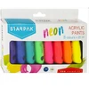 Starpak Akriliniai neoniniai dažai, 8 x 25 ml.