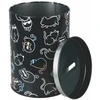 Starpak APVALUS METALINIS PIGGY BANKAS MERGAITEI KITTY KITTY HOLO