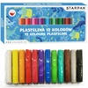 Starpak APVALUS PLASTICINE 12 INTENSYVIOS MOKYKLOS SPALVOS