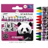 Starpak Hello Panda vaško kreidelės, 12 spalvų