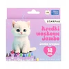Starpak KREDKI WOSK JUMBO 12KOL KITTY STK PUD 12/48