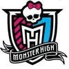 Starpak MONSTER HIGH CZASZKA TOREBKA LISTONOSZKA SUWAK KREPŠYS ŚREDNIA
