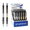 Starpak "mozaika" automatinis rašiklis, 1mm, auksinis