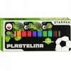 Starpak plastilinas 12 spalvų "football2"