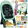Stator EDUCATIONAL 2in1 Magnetinė kreida lenta Stovi + Priedai Žaidimai Kempinėlė