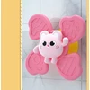 Stator Fidget Spinner Rattle su siurbimo taurele langams ANTISTRESS žaislas 3 vnt