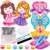 Stator GIPSO MAGNETAI PRINCESSEI ŠALDYTUI DIY ART RINKINYS DAŽYMUI