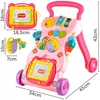 Stator INTERACTYVE WALKER PUSH RIDE 3 viename RANKINĖ EKRANO PLOKŠTA GARSAS MONTESSORI