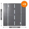 STATYBINĖ PLOKŠTE EVI statybinė bazė ROAD žaisliniams kaladėlėms