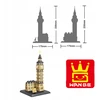 STATYBINIAI BLOKAI WANGE 4211 BIG BEN (ELIZABETOS BOKŠTAS), LONDONAS,