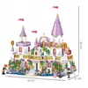 Statybiniai blokeliai Princess Castle QL1106, Princesės rūmai 731 vnt.
