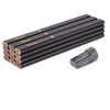 Statybiniai pieštukai + drožtukas HB 180 mm OCTAGON 12 vnt. DIY-PC2OC18GH/S12T