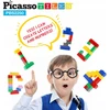 Statybinių blokelių rinkinys PicassoTiles 2250 vienetų statybinė dovana