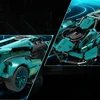 Statybinių plytų rinkinys AUTOMOBILIŲ Sportinio automobilio modelis Revuelto LAMBO