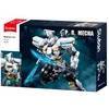 Statybinių plytų rinkinys Mech Robot Warrior Sluban 1151 Sci-Fi 561 vnt