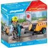 Playmobil Action Heroes 71752 Pracownik Budowlany su Młotem Pneumatycznym