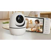 Stazer ELEKTRONINĖ AUKLĖ SU SUKIAMA KAMERA BABY MONITORIUS 5" HD LCD EKRANAS