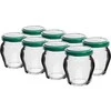 Stiklainiai su dangteliais BROWIN 106ml/8vnt.