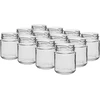 Stiklainiai Twist Off Browin 212ml/Ø66mm/12vnt.