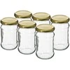 Stiklainis su dangteliu Twist Off Browin 300ml/Ø66mmx6vnt.