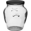 Stiklainis su dangteliu Twist Off Browin 580ml/Ø82mmx6vnt.