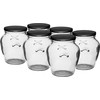Stiklainis su dangteliu Twist Off Browin 580ml/Ø82mmx6vnt.