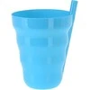 Stiklinė su šiaudeliu 300ml