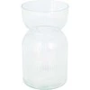 Mondex Stiklinė vaza GEOMETRIC, gelvos sp.,29 cm
