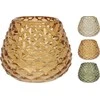 Stiklinė žvakidė, 3 rūšys, 9 cm