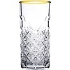 Stiklinės Timeless Gold Rim Pasabahce 450ml/4vnt.