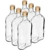 Stiklinis butelis su dangčiu Browin 500ml/6vnt.