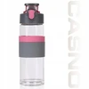 Stiklinis gertuvė Casno Cross 500 ml, rožinė