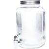Stiklinis indas su kraneliu, 4 l
