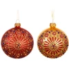 Christmas Tree toy Decoris Vintage. red. glass