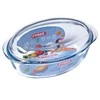 Stiklinis kepimo indas su dangčiu Sleeve PYREX Classic 4L/33x12.8cm ovalinis