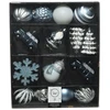 Nežinomas Eglutės žaisliukas Decoris 129519, įvairių spalvų, 3 vnt.