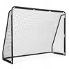 Bipohome Xboost Stiprūs futbolo vartai 300x200 cm - Juodi