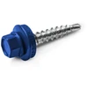 Stoginia savisriegiai su tarpine 4,8x35 mm, T14, RAL5010, 250vnt