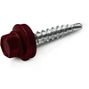 Stoginia savisriegiai su tarpine 4,8x35 mm, T14, RAL3005, 250vnt.