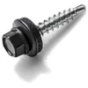 Stoginiai savisriegiai, ZN su tarpine, 4,8 x 28 mm, RAL 8019, 20 vnt.