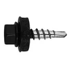 Stoginiai savisriegiai, ZN su tarpine, 4,8 x 35 mm, RAL 3009, 250 vnt.