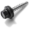 Stoginiai savisriegiai, ZN su tarpine, 4,8 x 28 mm, RAL 3011, 250 vnt.