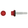 Stoginiai savisriegiai, ZN su tarpine, 4,8 x 28 mm, RAL 3011, 20 vnt.
