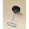 STOOL CHAIR MAKEUP taburetė MIGAMOJOJE MODERNINĖ JUODA