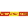 SPECIALIST+ juosta „STOP“, 100 mm x 100 m, raudona/geltona