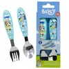 Stor Bluey Yummy Ergonomic metalinių stalo įrankių rinkinys - 2 vnt